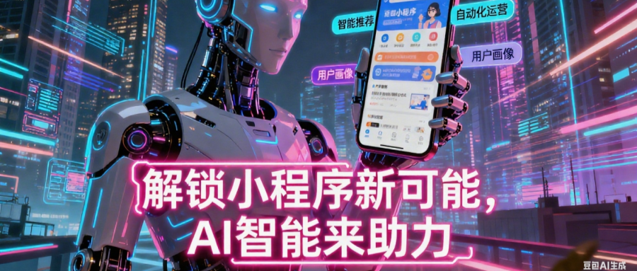 AI智能，盘活小程序的必备要素！